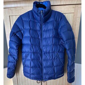 REI Co-op Jacket Women Size M Blue 650 Down Puffer Packable Lightweight Outdoor